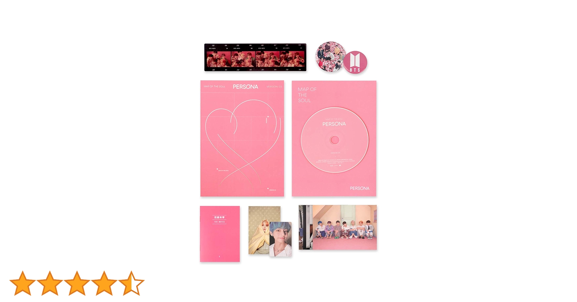 BTS 直筆サイン アルバム MAP OF THE SOUL : PERSONA BTS autographed 